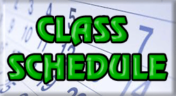 class schedule